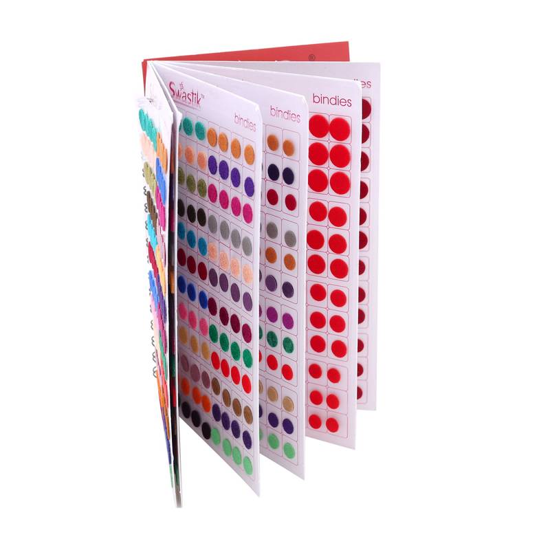 Assorted color bindi book for women & girls- total pieces- 960