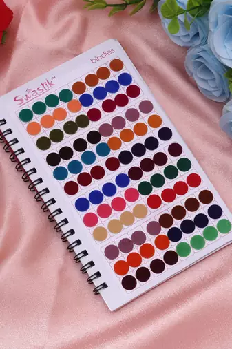 Assorted color bindi book for women & girls- total pieces- 960