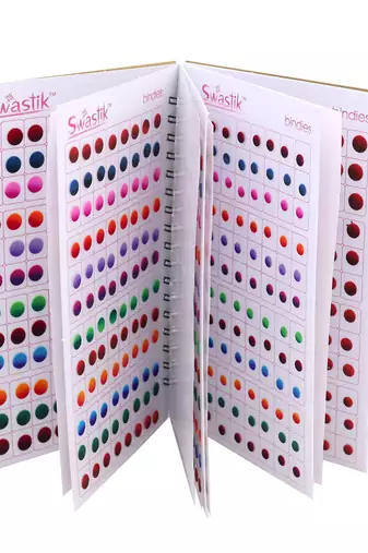 Assorted color bindi book for women & girls- total pieces- 960