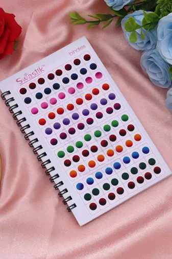 Assorted color bindi book for women & girls- total pieces- 960