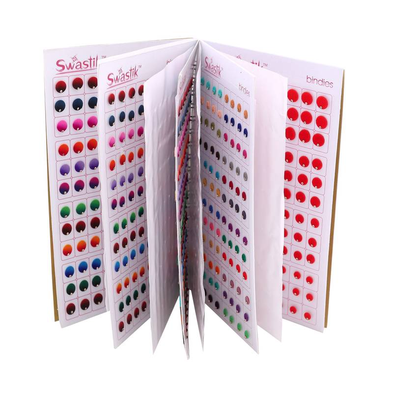 Assorted color bindi book for women & girls- total pieces- 960