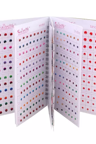 Assorted color bindi book for women & girls- total pieces- 960