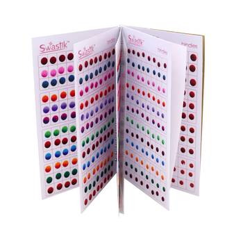 Assorted color duble shade bindi book for women & girls- total pieces- 960 1