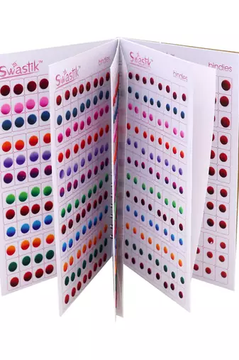 Assorted color duble shade bindi book for women & girls- total pieces- 960