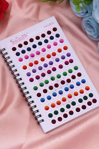 Assorted color duble shade bindi book for women & girls- total pieces- 960