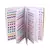 Assorted color plain big bindi book for women & girls- total pieces- 576