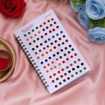 Assorted color bindi book for women & girls- total pieces- 576 3