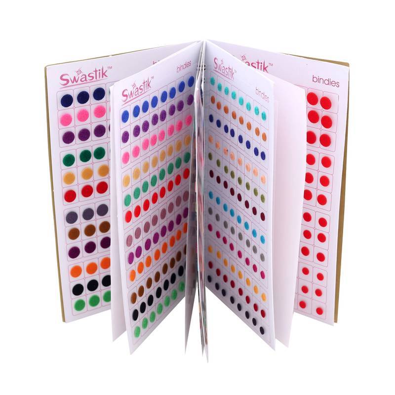 Assorted color bindi book for women & girls- total pieces- 960