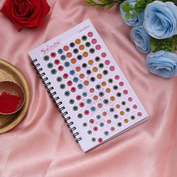 Assorted color bindi book for women & girls- total pieces- 960 3