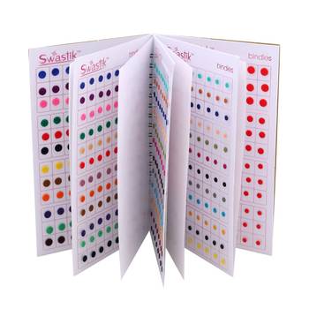 Assorted color bindi book for women & girls- total pieces- 960 1