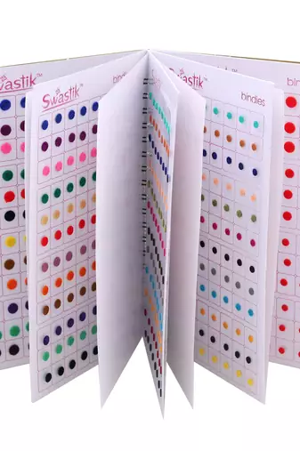 Assorted color bindi book for women & girls- total pieces- 960