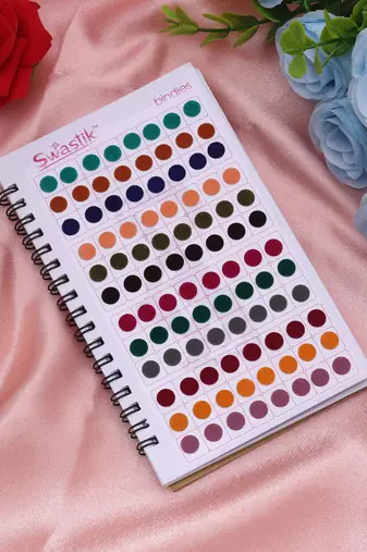Assorted color bindi book for women & girls- total pieces- 960