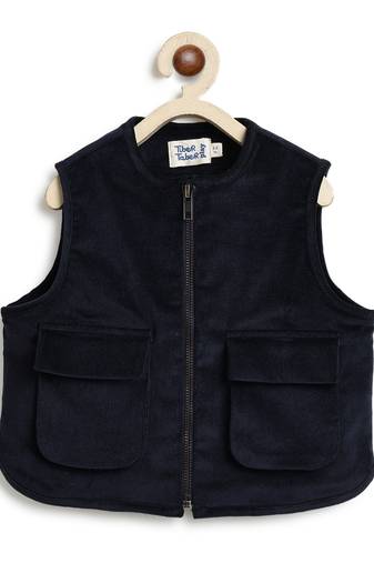 Blue corduroy jacket