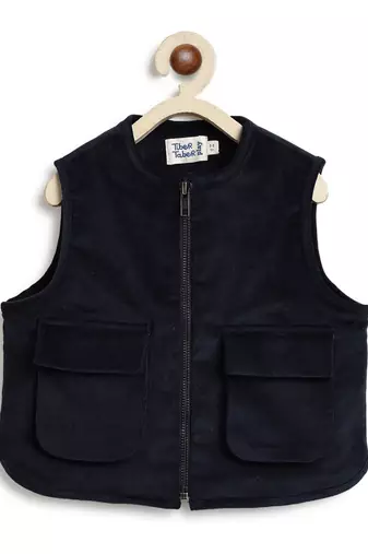 Blue corduroy jacket