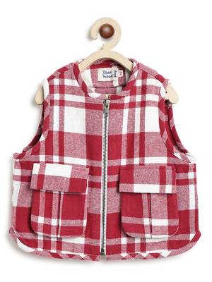 Red cotton jacket 2