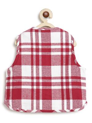 Red cotton jacket 3