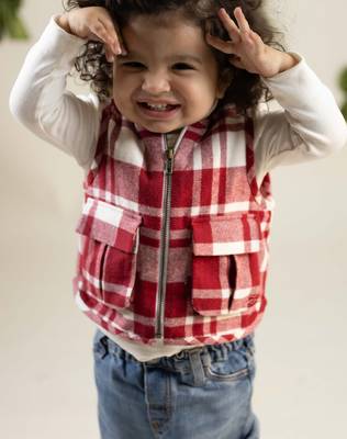 Red cotton jacket 1