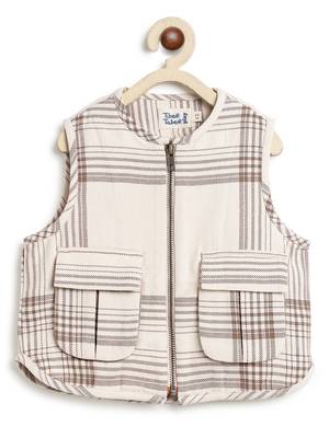 Beige cotton jacket 2
