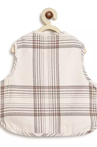 Beige cotton jacket