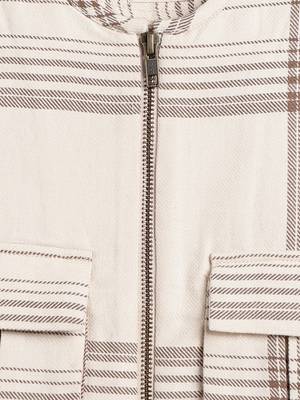 Beige cotton jacket 4