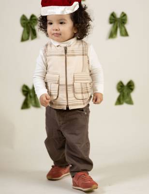 Beige cotton jacket 1