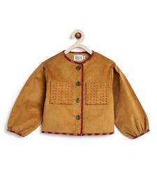 Yellow corduroy jacket