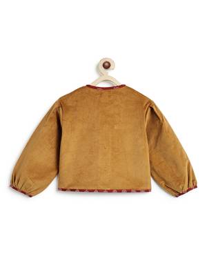 Yellow corduroy jacket 3