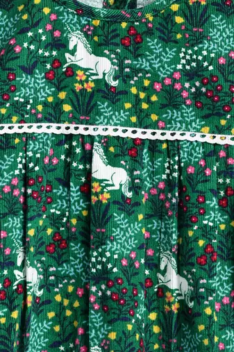 Green printed cotton co ord set