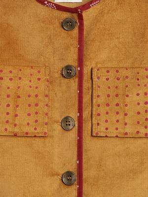 Yellow corduroy jacket 4