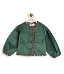 Green corduroy jacket