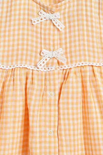 Orange cotton co ord set