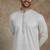 Men's stylish rayon glitter sequins embroidery kurta pyjama