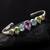 Amethyst, citrine & multi-stone bracelet | handmade 925 sterling silver jewelry