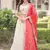 Sparkling Off-White Embroidered Silk Wedding Wear Lehenga Choli