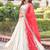 Sparkling Off-White Embroidered Silk Wedding Wear Lehenga Choli