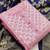pink cotton hand embroidery dress material