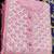 pink cotton hand embroidery dress material