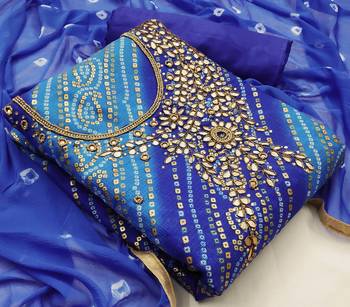 multicolor cotton hand embroidery dress material 2