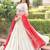Sparkling Off-White Embroidered Silk Wedding Wear Lehenga Choli