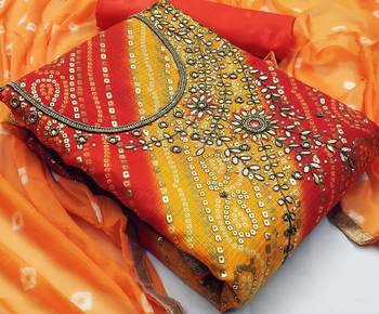 multicolor cotton hand embroidery dress material 3