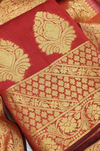 maroon jacquard woven dress material