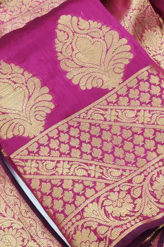 pink jacquard woven dress material