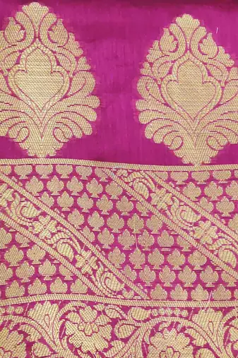 pink jacquard woven dress material