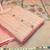 light pink chanderi hand embroidery dress material