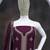 wine Chinon embroidered salwar suit