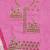 pink cotton hand embroidery dress material