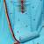 sky blue chanderi embroidered dress material