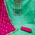 green chanderi hand embroidery dress material