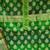 green jacquard woven dress material