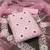 baby pink organza embroidered dress material